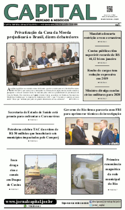 Capa da edição 382 do Jornal Capital