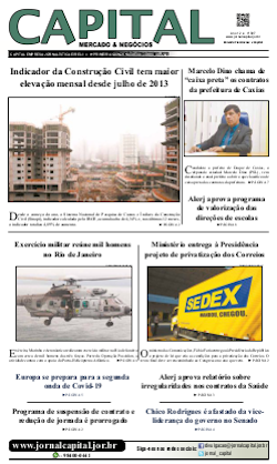 Capa da edição 397 do Jornal Capital