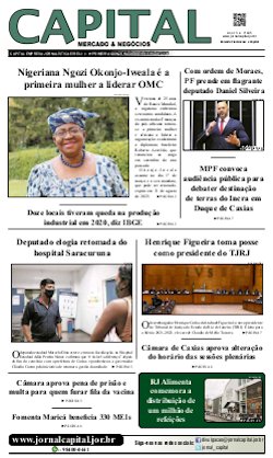 Capa da edição 405 do Jornal Capital