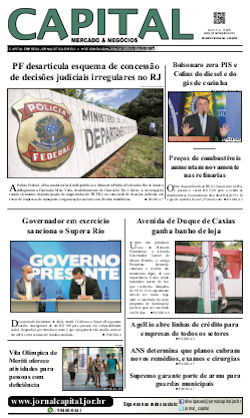 Capa da edição 406 do Jornal Capital
