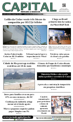 Capa da edição 410 do Jornal Capital