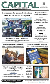 Capa da edição 450 do Jornal Capital