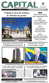 Capa da edição 457 do Jornal Capital