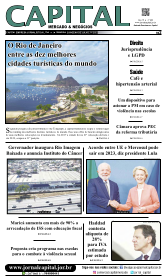 Capa da edição 463 do Jornal Capital