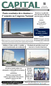 Capa da edição 464 do Jornal Capital