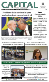 Capa da edição 484 do Jornal Capital