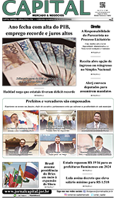 Capa da edição 498 do Jornal Capital