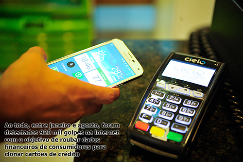 Fraudes em cartão de crédito nas Banco de Imagens