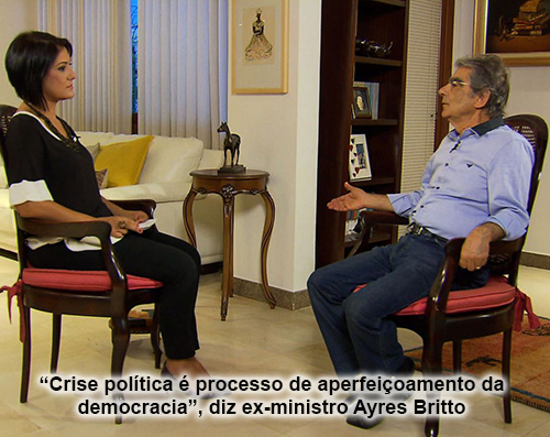 A democracia vai nos tirar dessa chuva ácida diz Ayres Britto ABr Roseann Kennedy 72