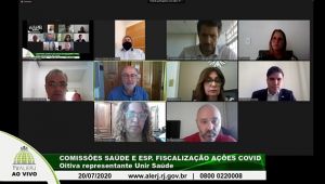 Diretor da Unir Saúde alega em oitiva na Alerj Reprodução TV Alerj