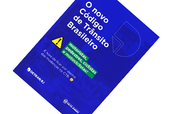 Foto: Banco de Imagens Detran.RJ lança e-book com as principais mudanças no Código de Trânsito Brasileiro