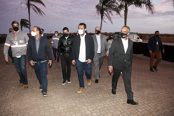 Cláudio Castro fez última escala do Governo Presente no Porto do Açu, em São João da Barra