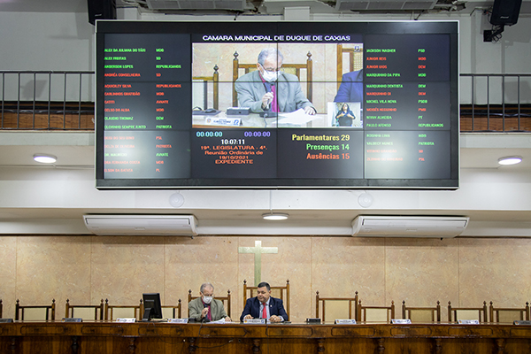 Projetos são aprovados no plenário da Câmara de Caxias