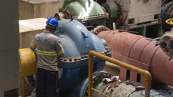 Foto: Banco de Imagens Águas do Rio realiza melhorias operacionais no principal sistema de bombeamento da Baixada Fluminense
