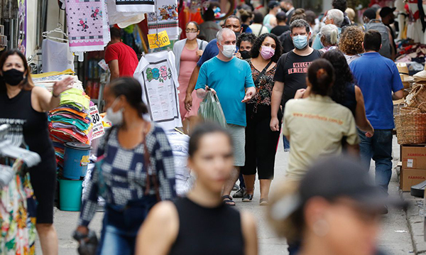 Foto: Banco de Imagens Brasil tem menor média de mortes por covid-19 desde 24 de abril de 2020