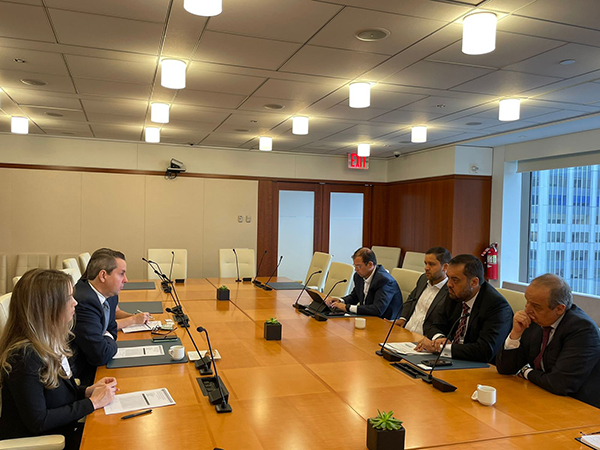 Em Nova Iorque, governador negocia Operação Delaware com o BNP Paribas
