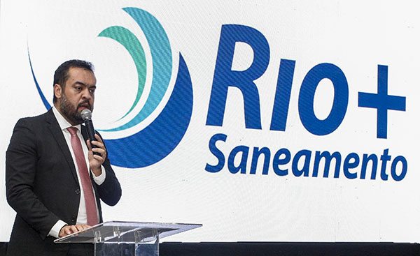 Foto: Banco de Imagens Cláudio Castro assina contrato da segunda fase de concessão dos serviços de saneamento