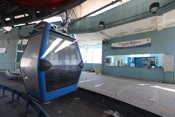 Governo do Estado inicia reforma do Teleférico do Alemão