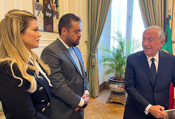 Foto: Banco de Imagens Governador Cláudio Castro é recebido pelo presidente de Portugal