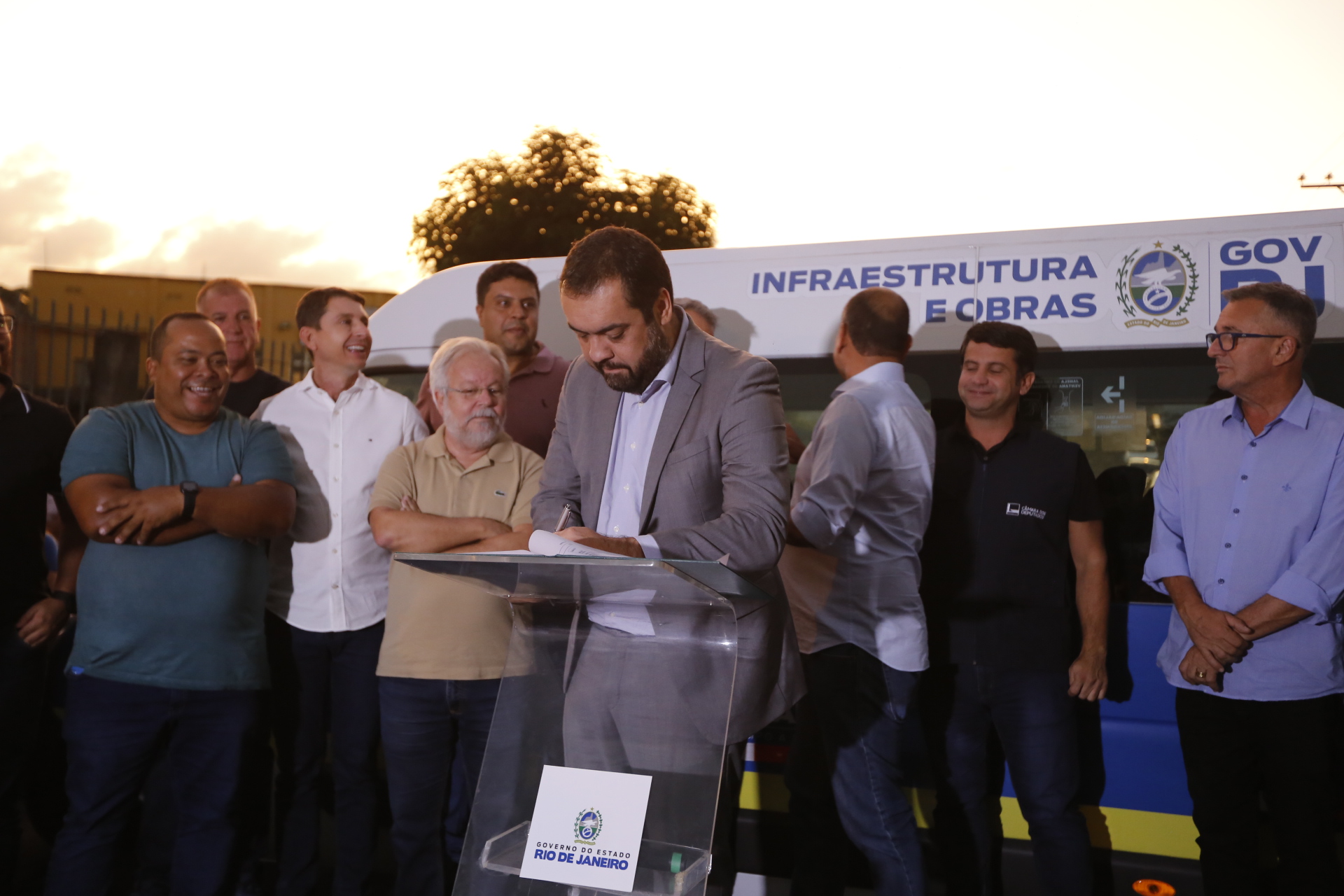 Foto: Banco de Imagens Cláudio Castro lança obras de infraestrutura em Nova Iguaçu