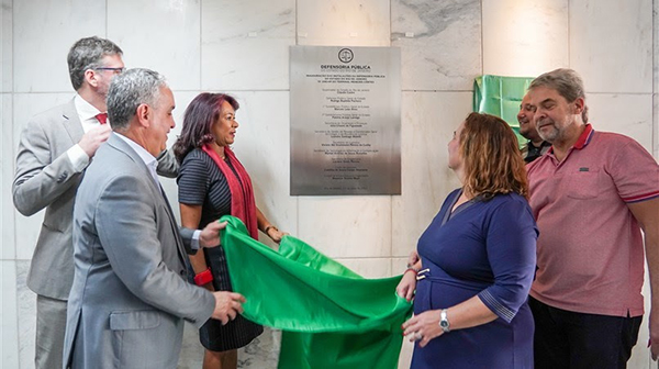 Presidente da Alerj participa da inauguração da nova sede da Defensoria Pública do Rio