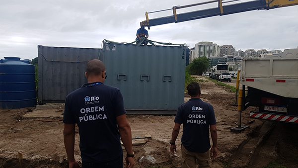 Foto: Banco de Imagens SEOP e GAECO realizam demolição de construção irregular no Recreio