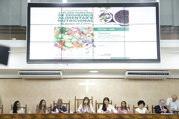 Câmara sedia o lançamento do 2° Plano Municipal de Segurança Alimentar e Nutricional