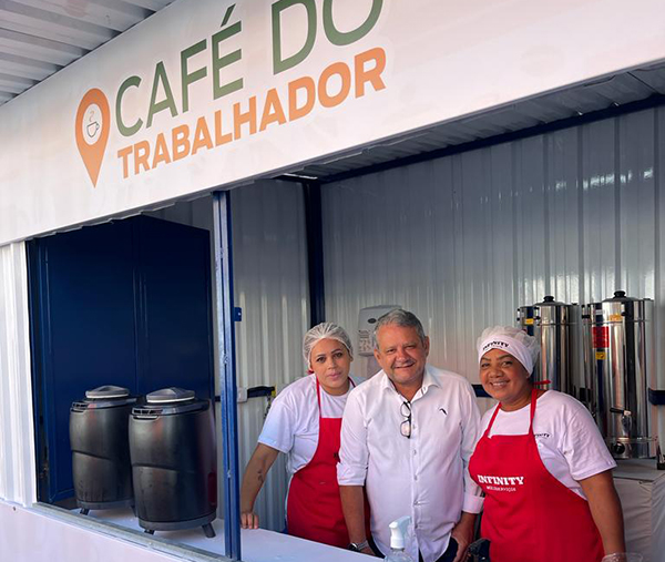 Foto: Banco de Imagens Governo do Estado inaugura "Café do Trabalhador" em Duque de Caxias