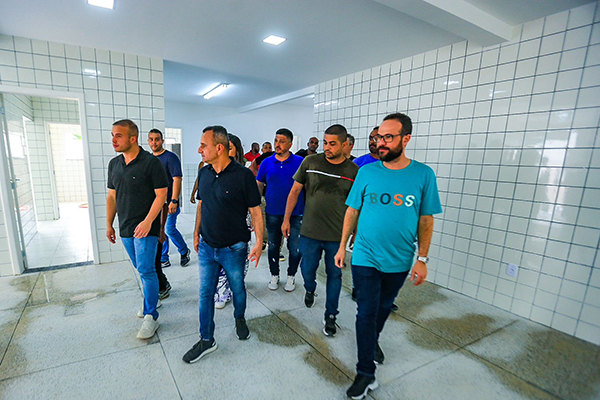 Foto: Banco de Imagens Prefeito acompanha obras de creche e escola no Parque Suécia