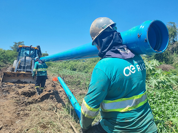 Obras de extensão de rede de água transformam a vida dos caxienses
