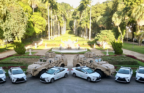 Governador e o ministro da Justiça e Segurança Pública assinam acordos de cooperação