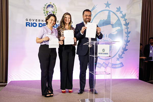 Foto: Banco de Imagens Governo do Rio de Janeiro lança Pacto Estadual de Enfrentamento à Violência contra a Mulher