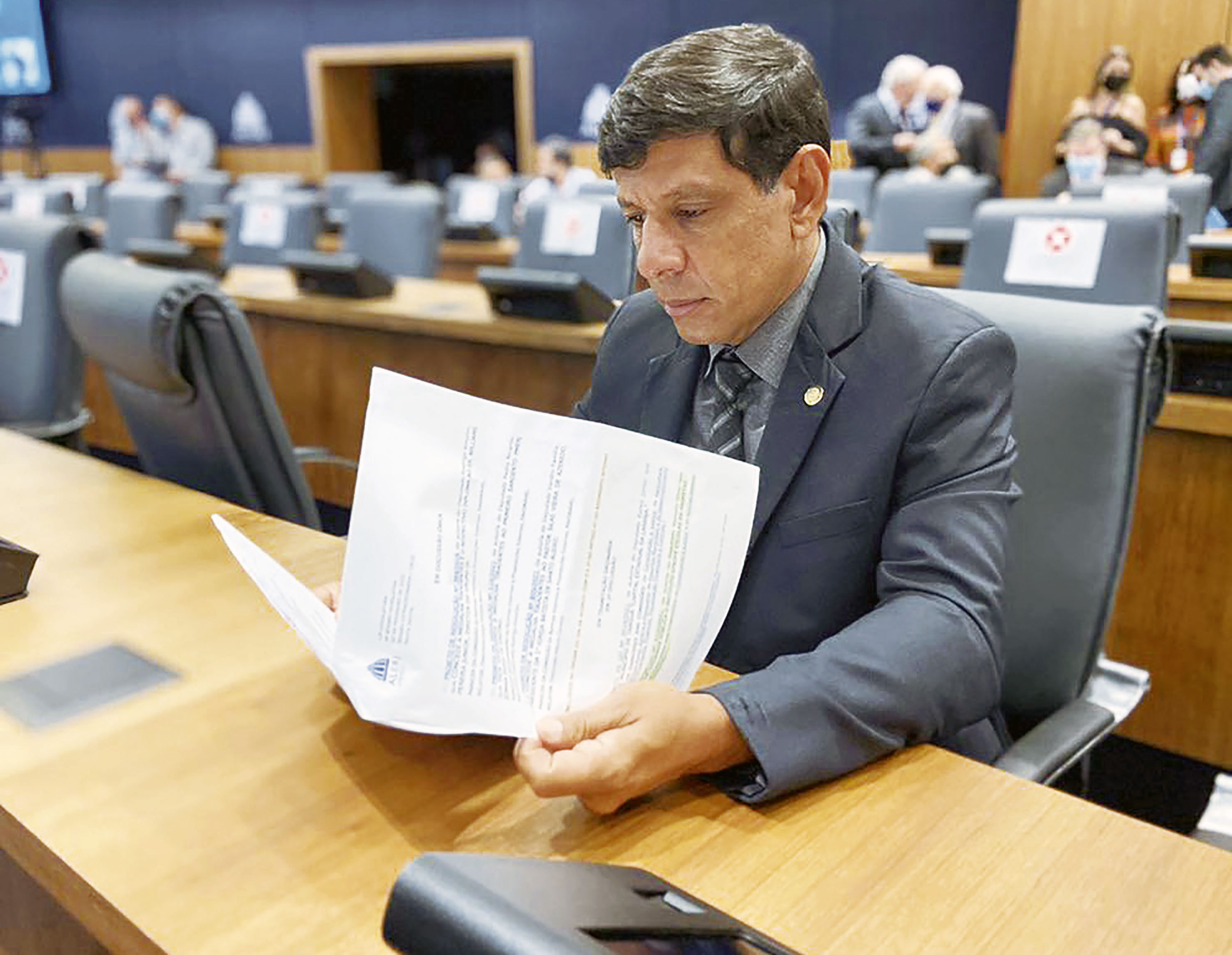 Marcelo Dino pede a reativação da UPP Mangueirinha