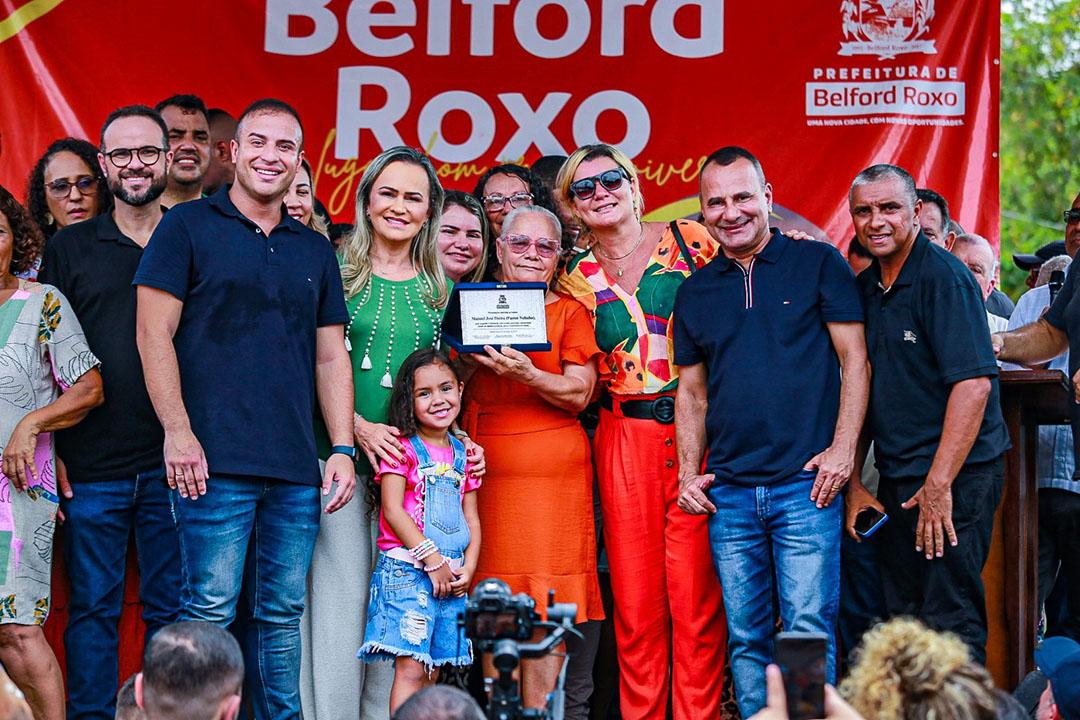 Foto: Banco de Imagens Belford Roxo inaugura escola, Unidade de Saúde da Família e entrega novas ruas em Retiro Feliz
