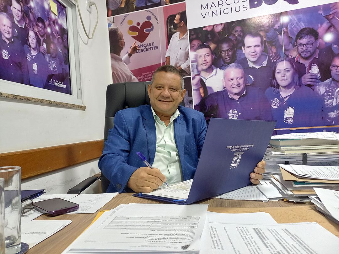 Vereador Boquinha comemora novas conquistas em seu mandato