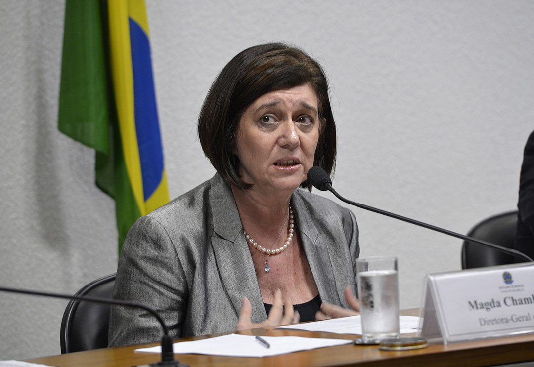 Magda Chambriard toma posse como presidente da Petrobras