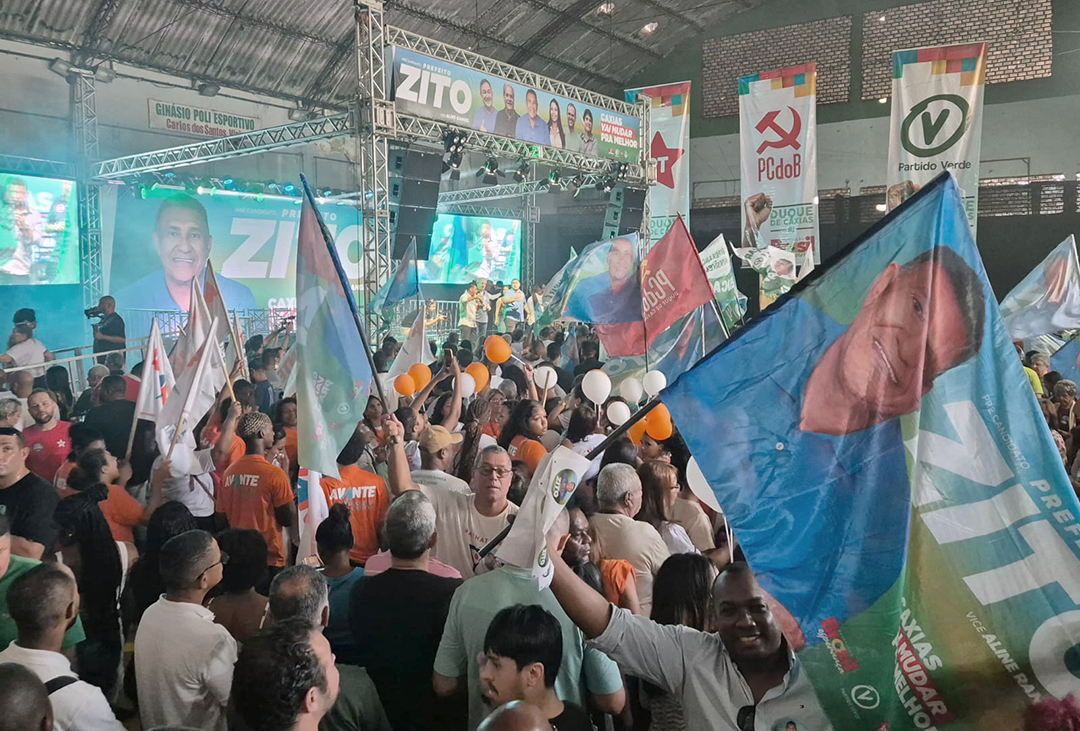 Convenção de Zito é marcada por compromisso de levar metrô e barcas para Duque de Caxias