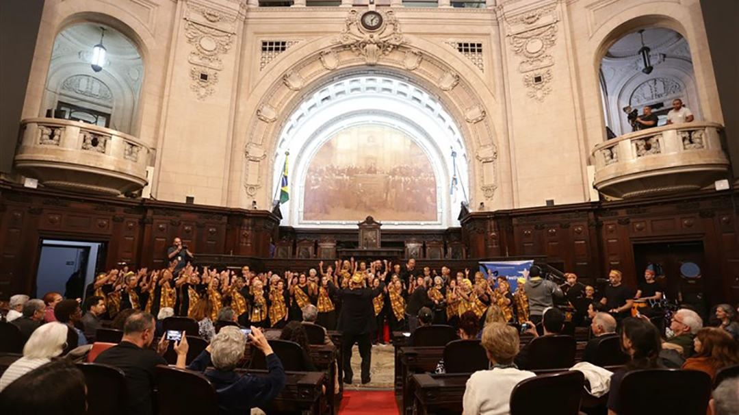 Foto: Banco de Imagens Palácio Tiradentes é palco do encerramento do Rioharpfestival que celebrou a cultura africana