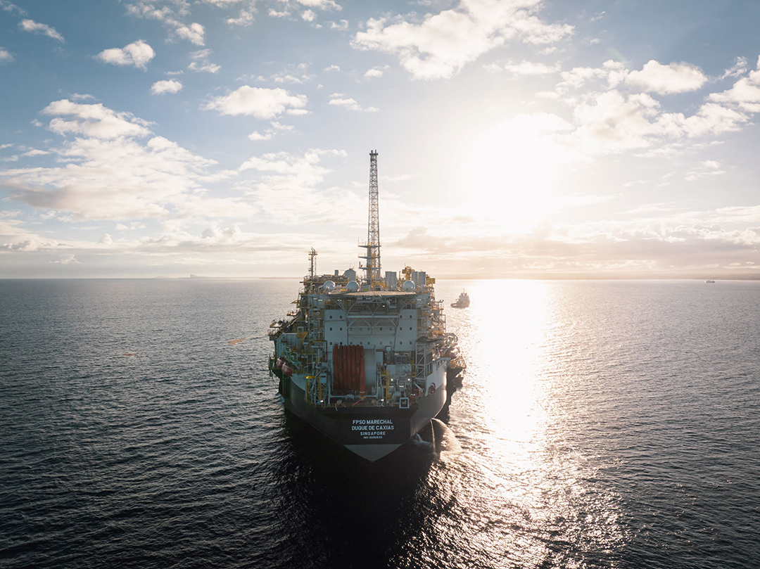 Foto: Banco de Imagens Navio-plataforma Marechal Duque de Caxias começa a produzir no pré-sal