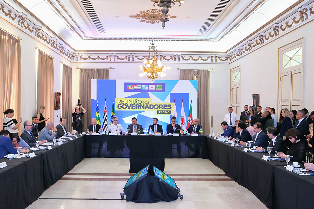 Foto: Rogério Santana/GOVRJ Governadores se reúnem em força-tarefa pela derrubada de vetos ao Propag