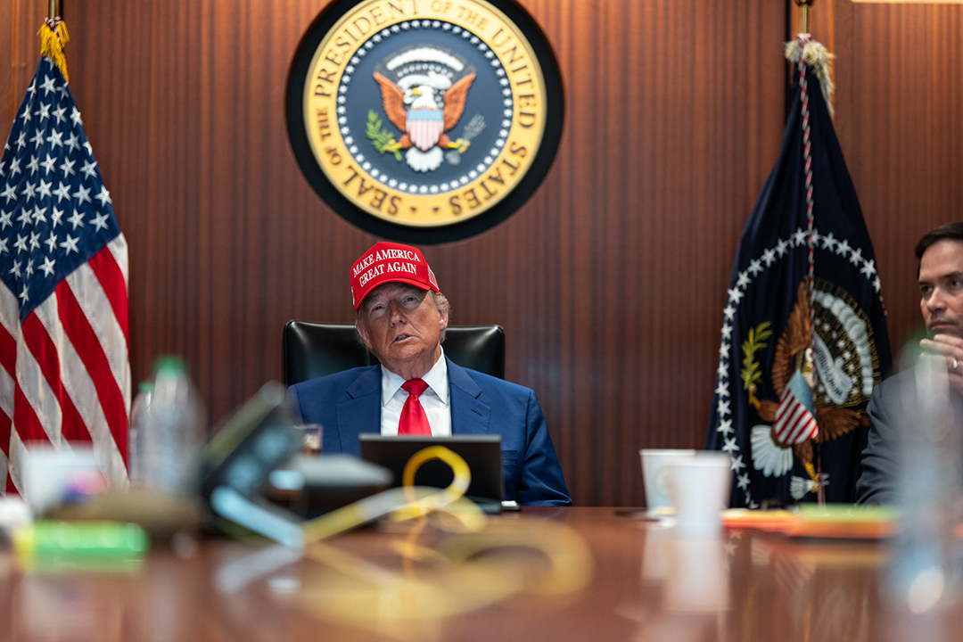 Foto: Daniel Torok/Casa Branca/Fotos Públicas Trump anuncia cessar-fogo entre Israel e Irã