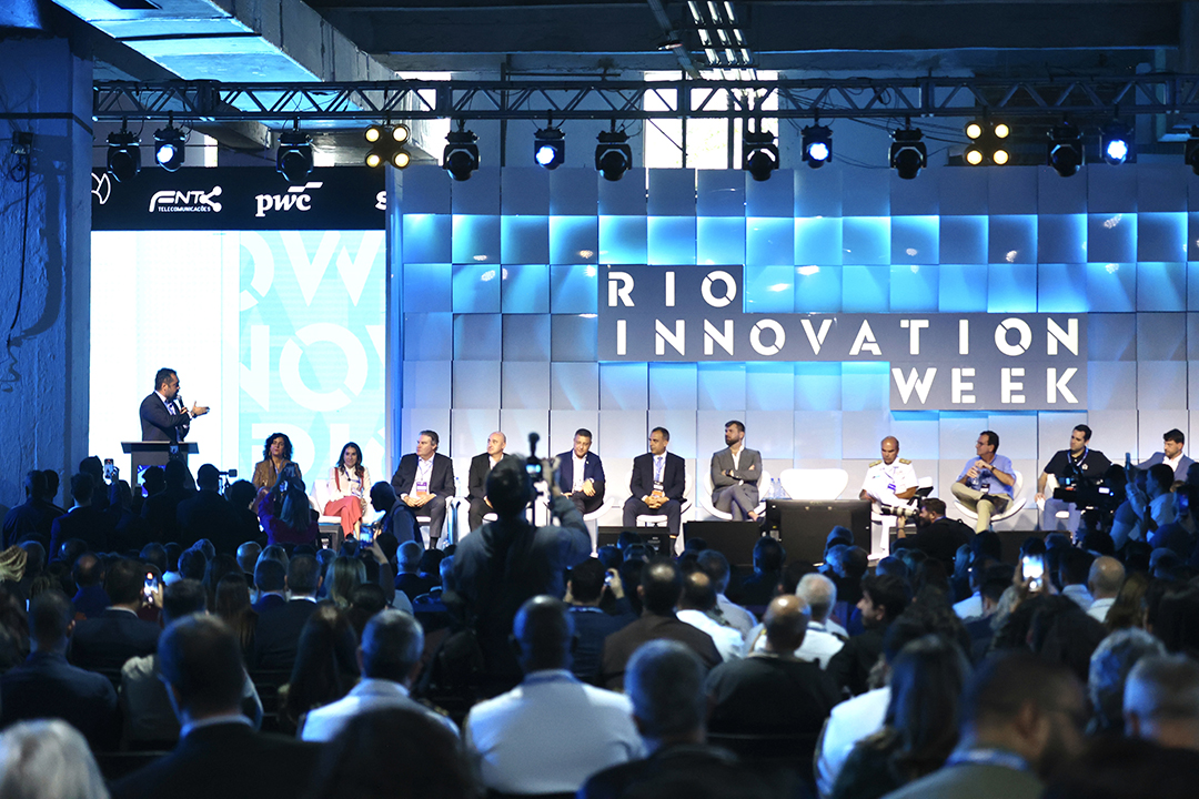 Foto: Rafael Campos e Rogério Santana/GOVRJ Cláudio Castro abre o Rio Innovation Week