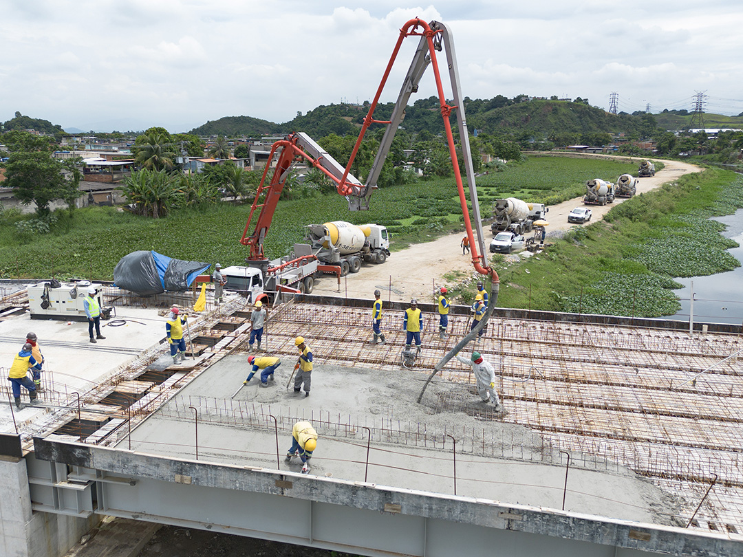 Foto: Divulgação/GOVRJ Governo do Estado gera mais de 12 mil empregos com obras de infraestrutura