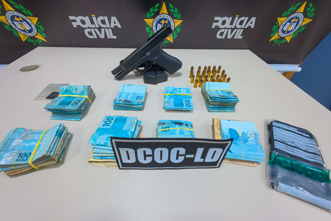 Foto: Divulgação/GOVRJ Polícia Civil prende vereador por envolvimento com o tráfico na Baixada Fluminense