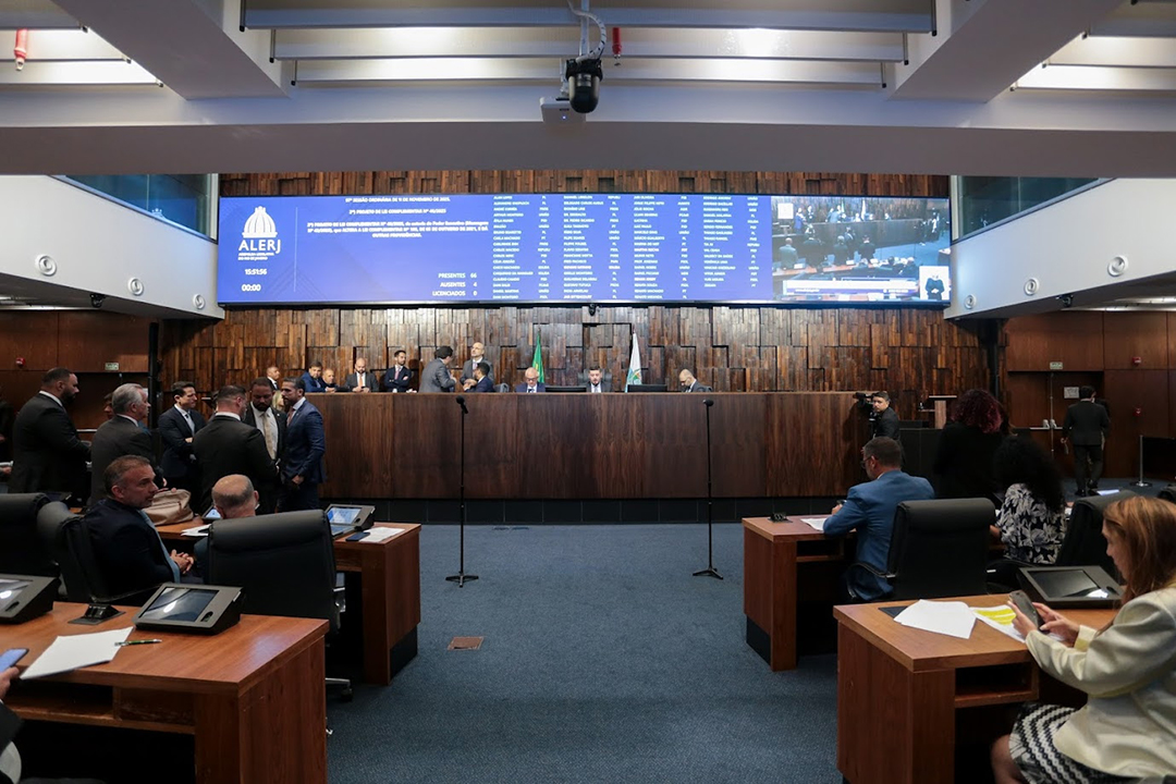 Foto: Octacílio Barbosa/Alerj Projetos sobre benefícios aos agentes de Segurança Pública recebem 17 emendas na Alerj
