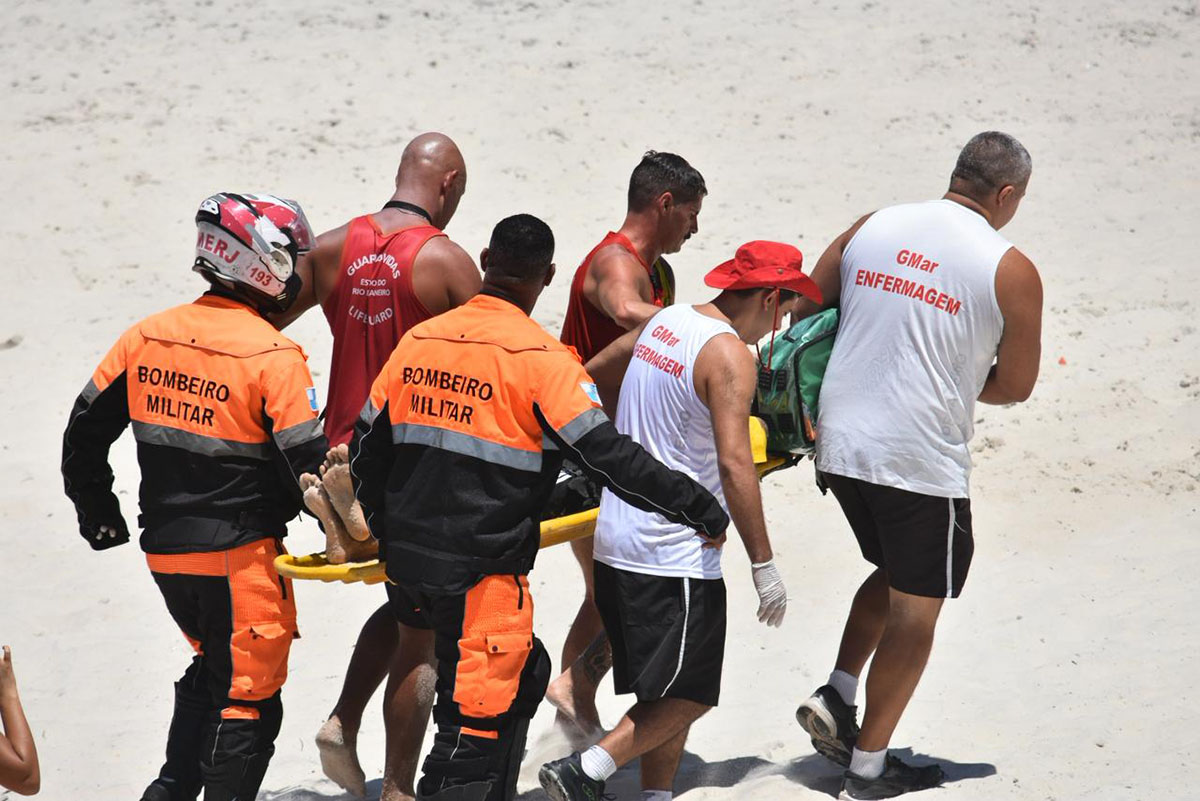 Foto: Divulgação/GOVRJ Carnaval já registra mais de mil resgates nas praias do RJ