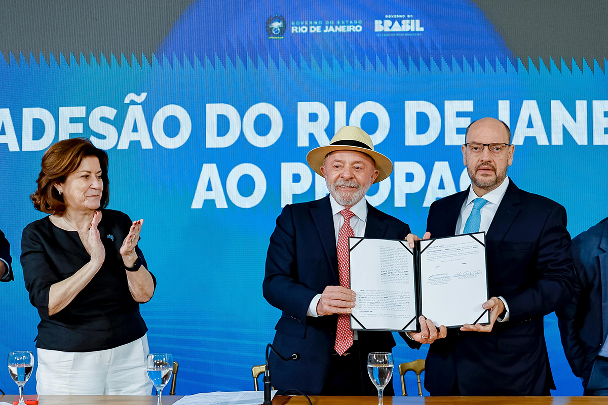 Rio de Janeiro oficializa adesão ao Propag e reduz dívida com a União em R$ 42 bilhões