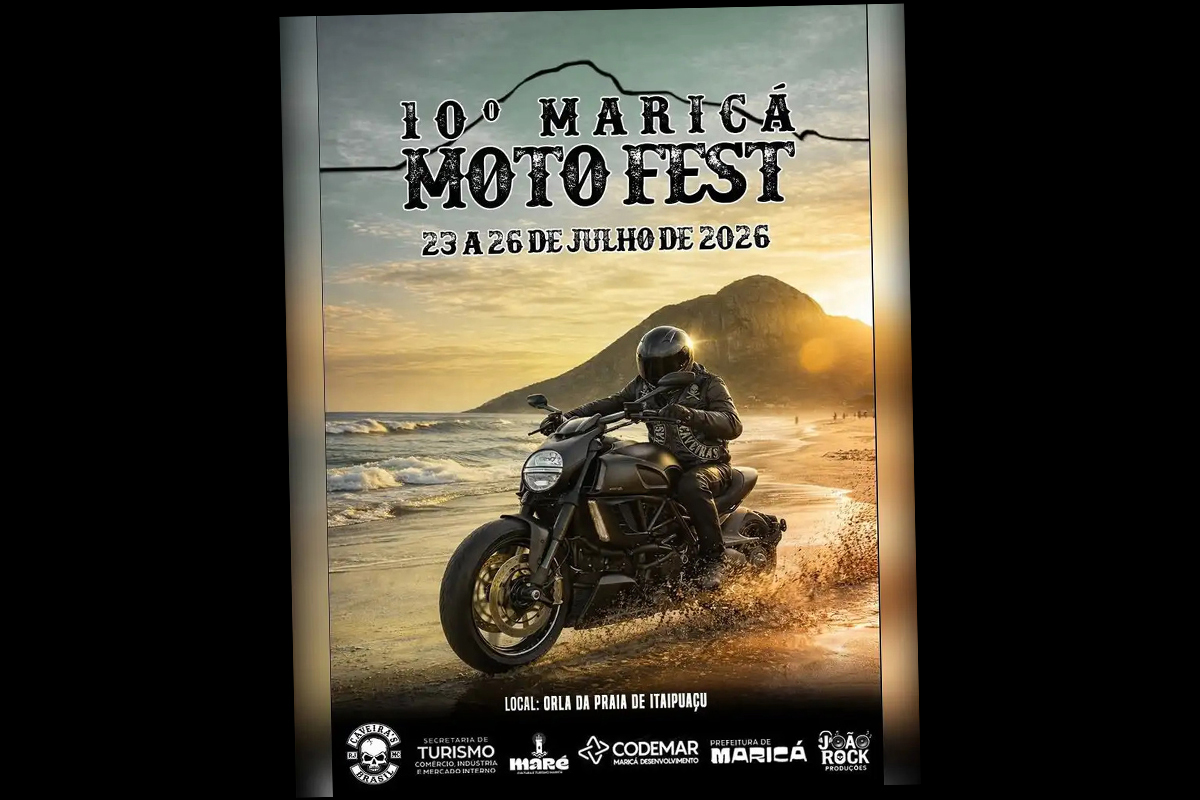10ª edição do Maricá Moto Fest promete movimentar Itaipuaçu com quatro dias de rock e cultura