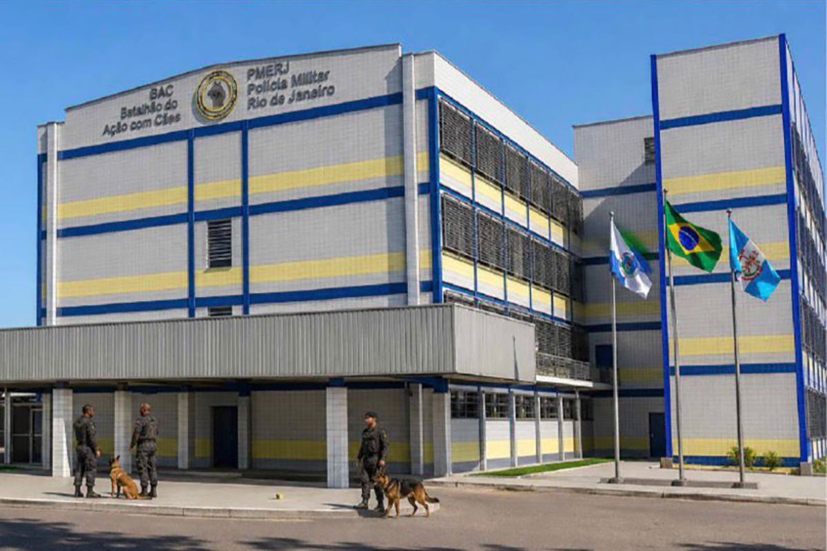 Foto: Divulgação/GOVRJ Batalhão de Ações com Cães da PMERJ terá nova sede de 12 mil metros quadrados em Ramos