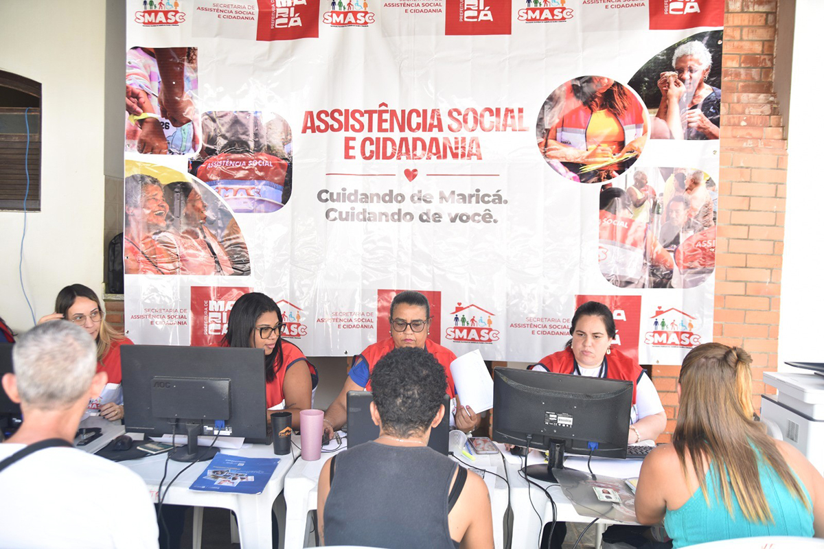 Maricá realiza mutirão do CadÚnico em Ponta Negra e atende mais de 200 moradores